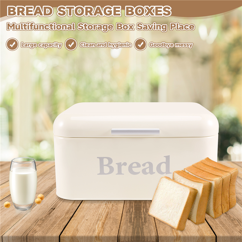 Vintage Bread Box Cupboard Iro - Food Snacks With Iron avis et prix
