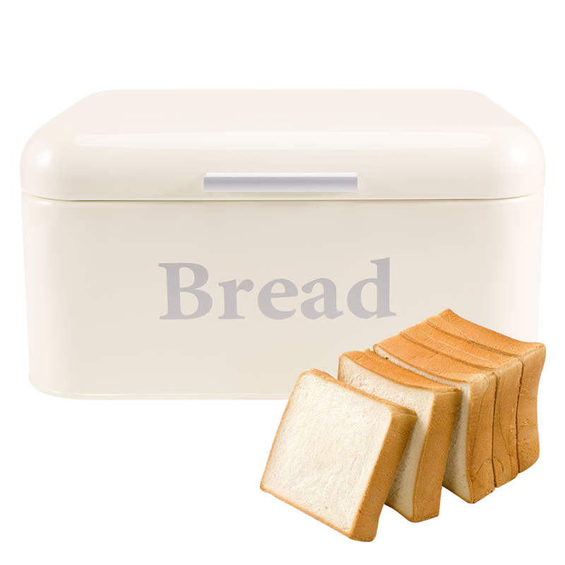 Vintage Bread Box Cupboard Iro - Food Snacks With Iron avis et prix