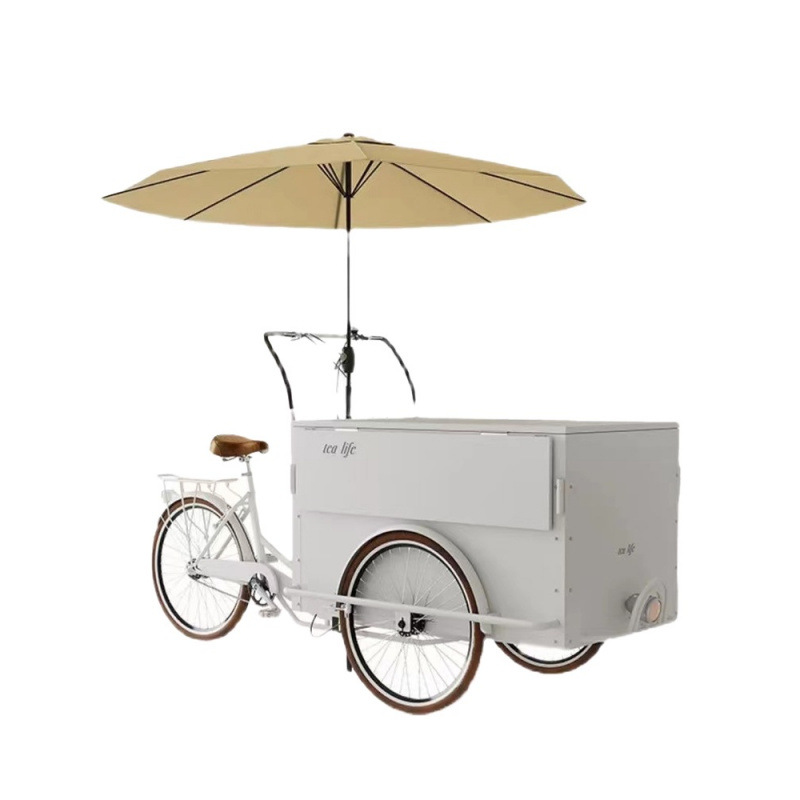 Human three-wheeled stall car  - Snacks Food Stall avis et prix
