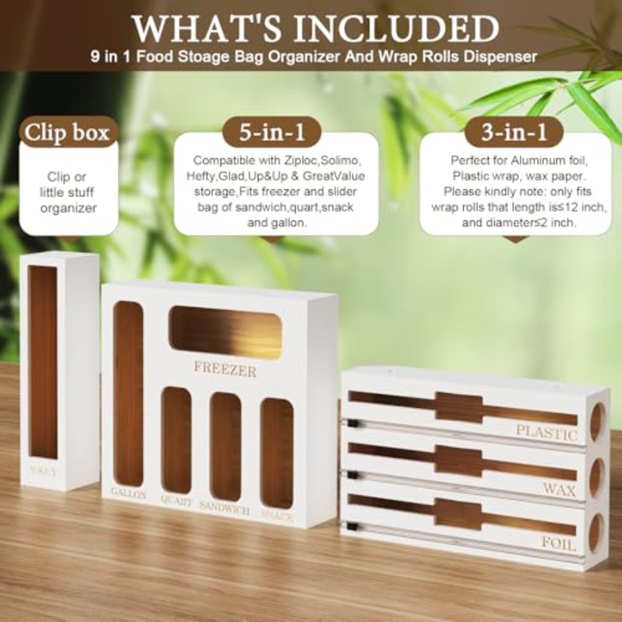 Kitchen Drawer Organizer for B - Food Snacks Label avis et prix