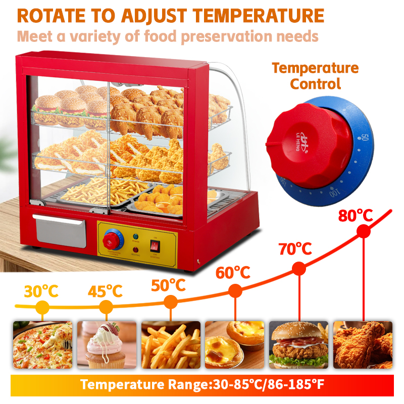 Restaurant Countertop Electric - Snacks Food Warmer avis et prix