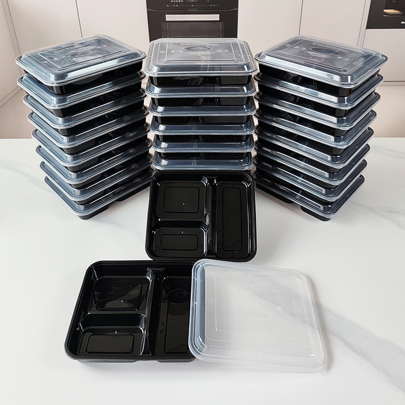 3-Compartment 34 Oz/1000 Ml, 1 - Food Snacks For School avis et prix