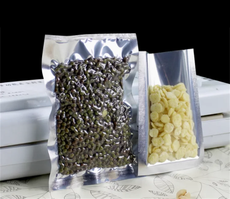 100 Pack Silver Glossy Flat Po - Food Snacks For School avis et prix