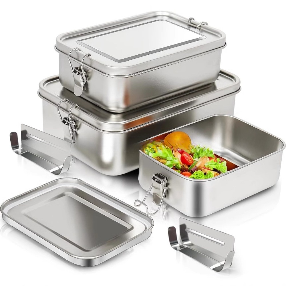 Stainless Steel Bento Box Meta - Food Snacks For School avis et prix